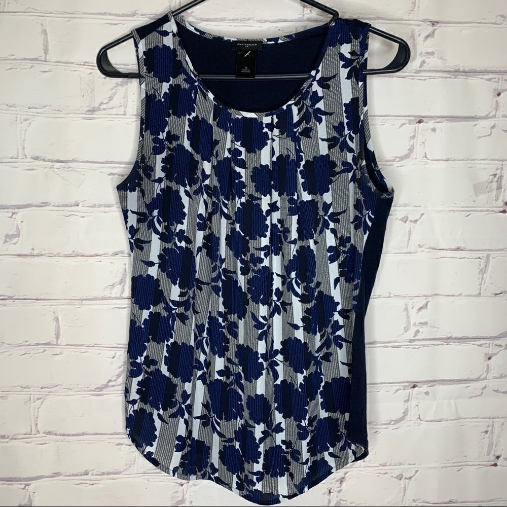 Ann Taylor XS or Small blue top